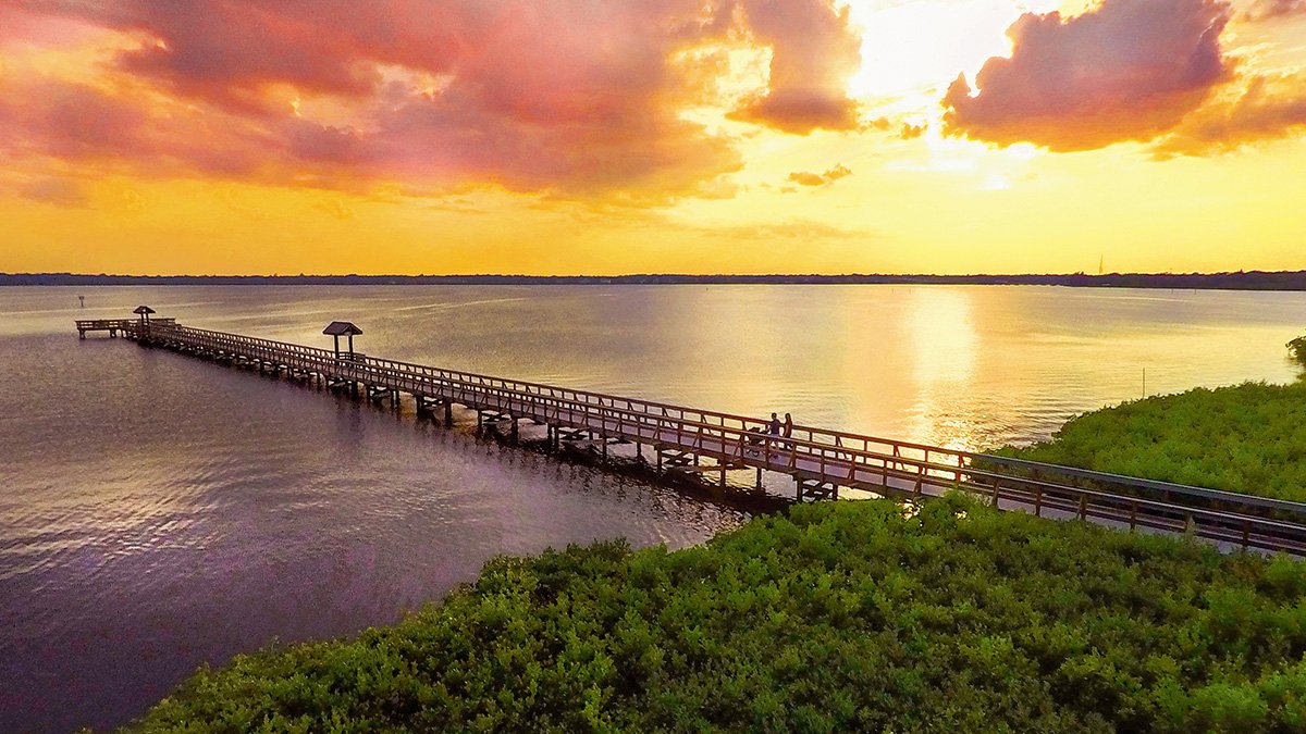 oldsmar re olds park pier sunset 